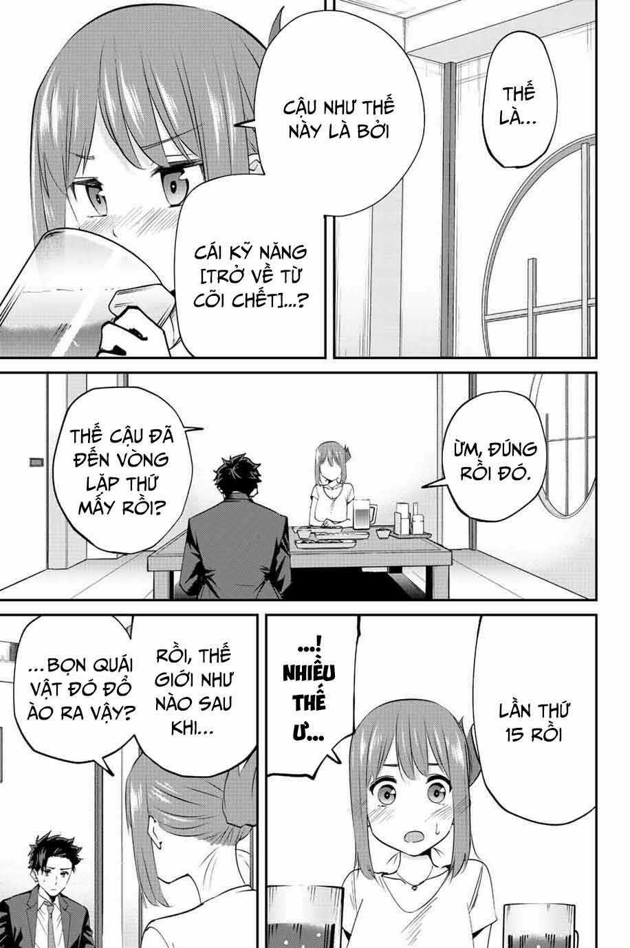 Với Khả Năng Hồi Quy Bằng Cái Chết, Tôi Thăng Cấp Trong Thế Giới Đầy Rẫy Quái Vật Chapter 7 trang 9