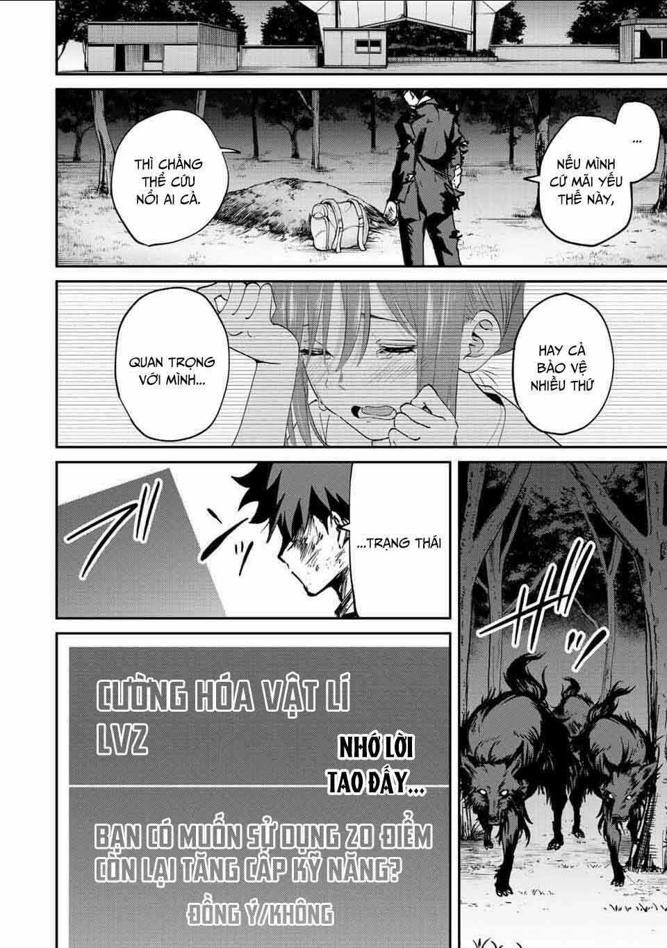 Với Khả Năng Hồi Quy Bằng Cái Chết, Tôi Thăng Cấp Trong Thế Giới Đầy Rẫy Quái Vật Chapter 9 trang 17