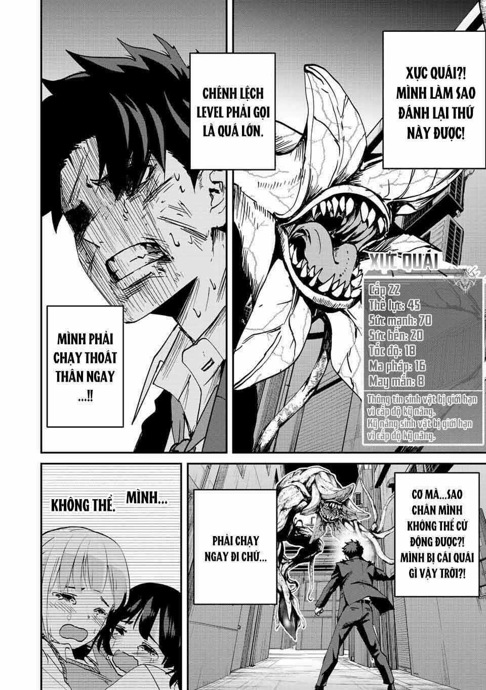 Với Khả Năng Hồi Quy Bằng Cái Chết, Tôi Thăng Cấp Trong Thế Giới Đầy Rẫy Quái Vật Chapter 9 trang 2