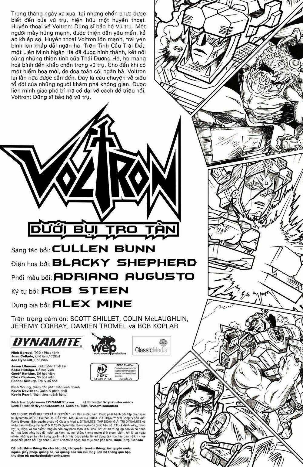 Voltron - Dưới Bụi Tro Tàn Chapter 1 trang 3