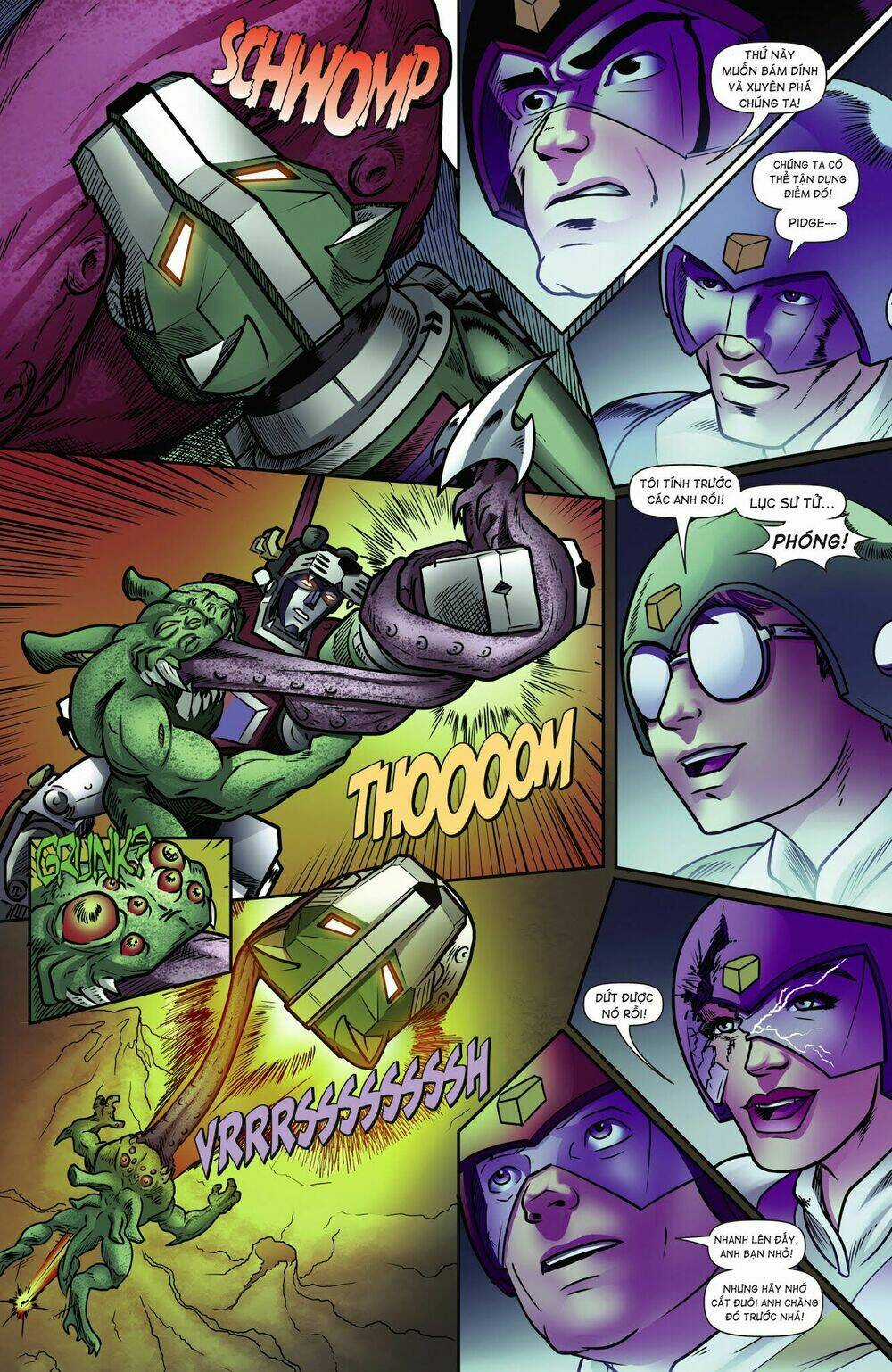 Voltron - Dưới Bụi Tro Tàn Chapter 1 trang 8