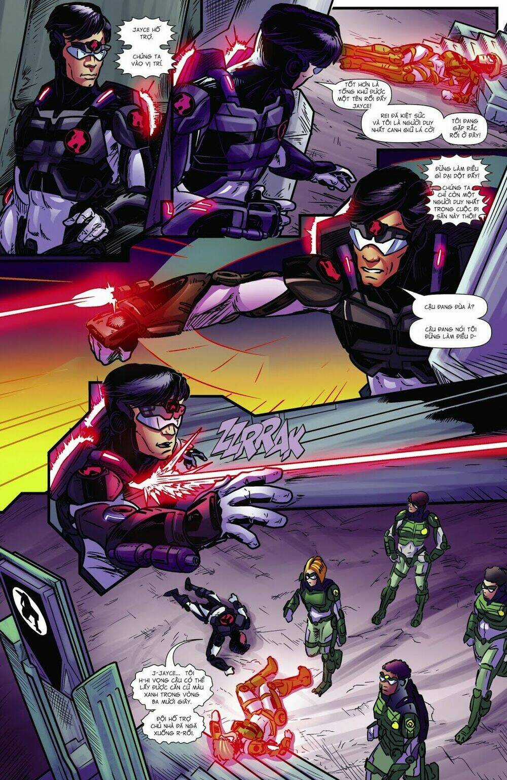 Voltron - Dưới Bụi Tro Tàn Chapter 2 trang 12