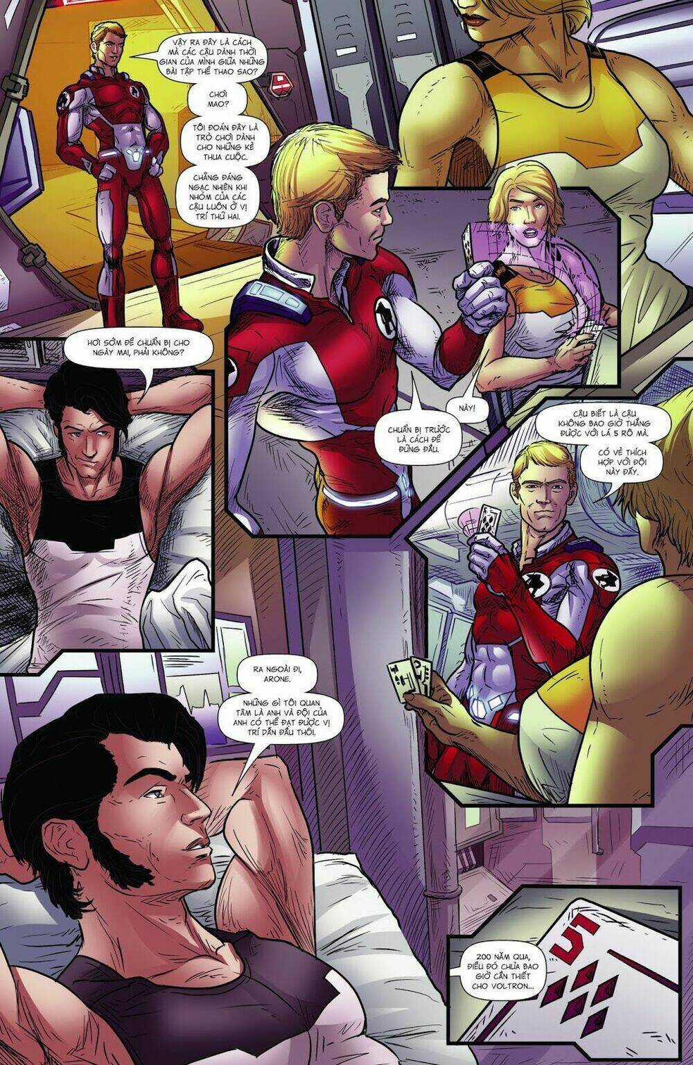 Voltron - Dưới Bụi Tro Tàn Chapter 2 trang 8