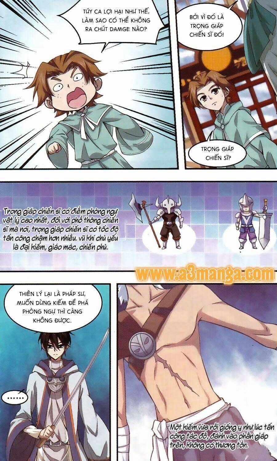 Võng Du Chi Cận Chiến Pháp Sư Chapter 14 trang 1