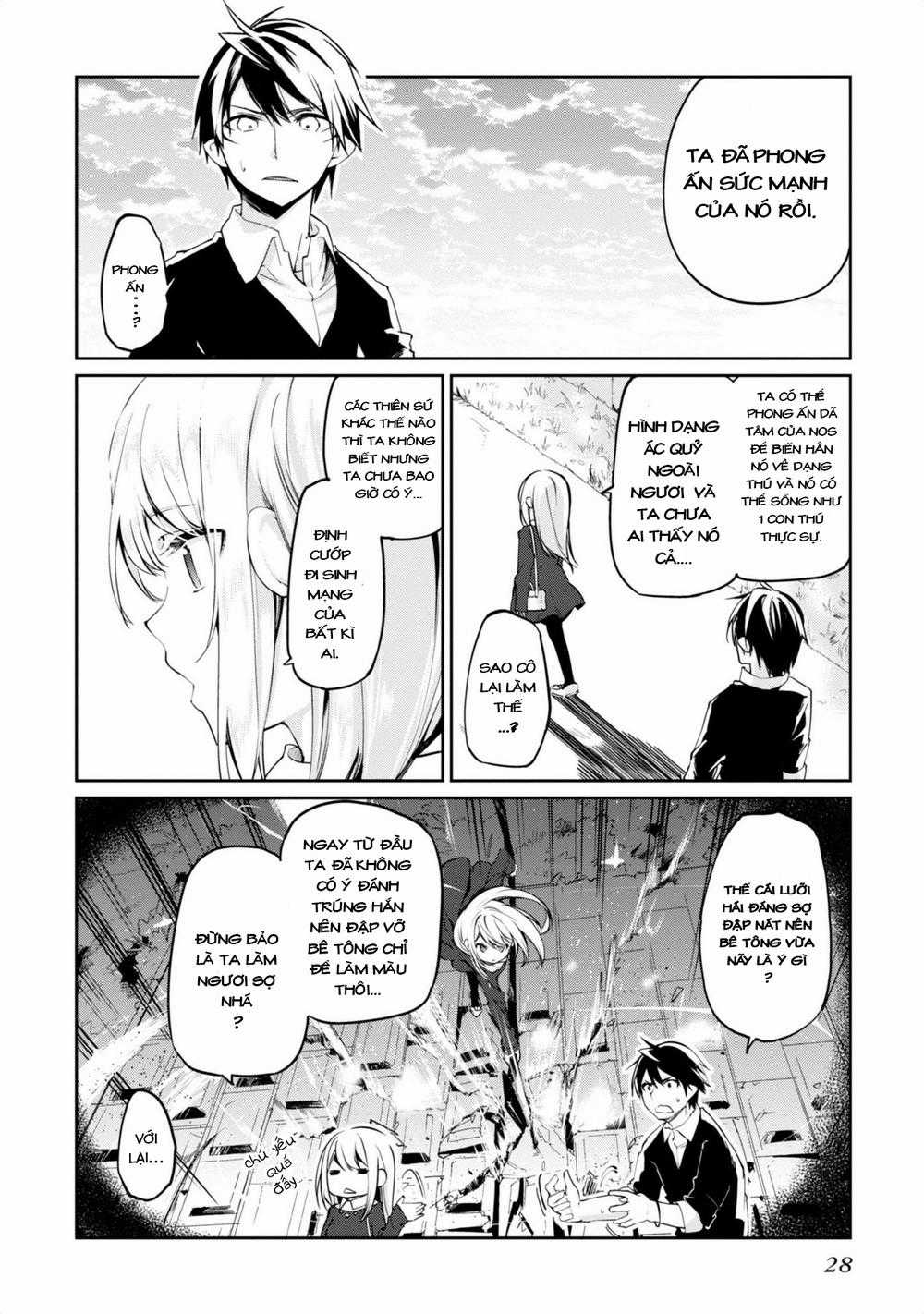 Vũ Điệu Của Thiên Thần Ngốc Nghếch Và Ác Quỷ Chapter 5 trang 28