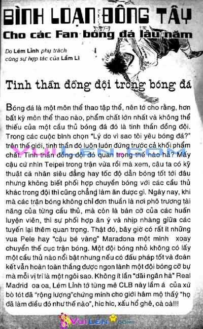 Vũ điệu trên sân cỏ - Fantasista Chapter 1 trang 114