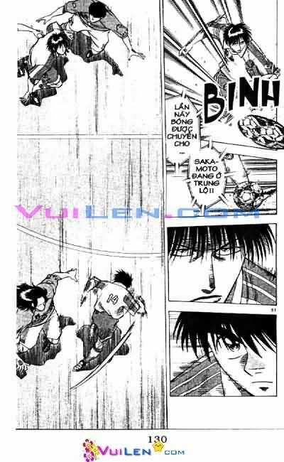 Vũ điệu trên sân cỏ - Fantasista Chapter 10 trang 131