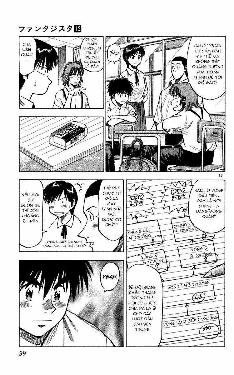 Vũ điệu trên sân cỏ - Fantasista Chapter 101 trang 12