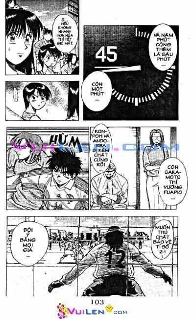 Vũ điệu trên sân cỏ - Fantasista Chapter 11 trang 104