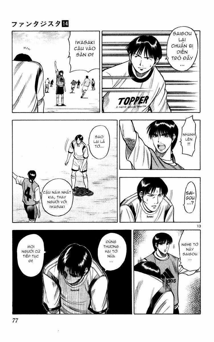 Vũ điệu trên sân cỏ - Fantasista Chapter 118 trang 12