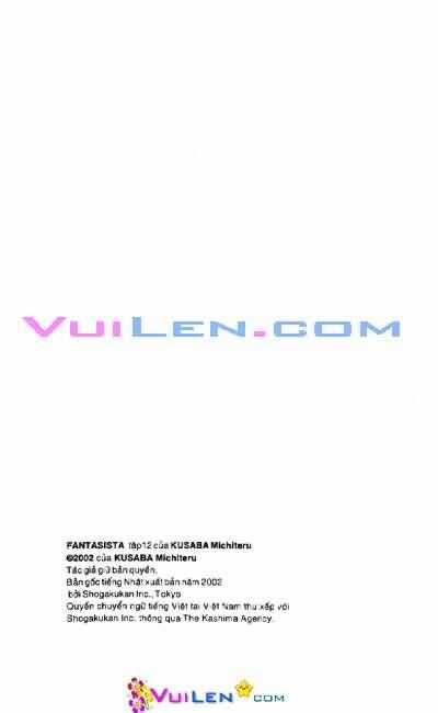 Vũ điệu trên sân cỏ - Fantasista Chapter 12 trang 2