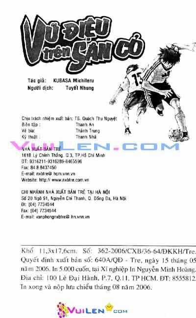 Vũ điệu trên sân cỏ - Fantasista Chapter 13 trang 187