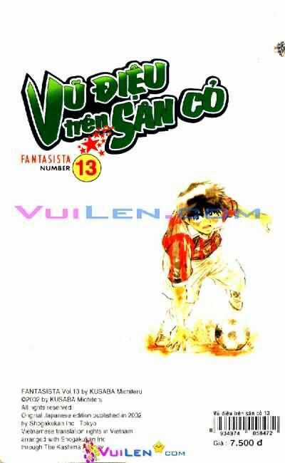 Vũ điệu trên sân cỏ - Fantasista Chapter 13 trang 188