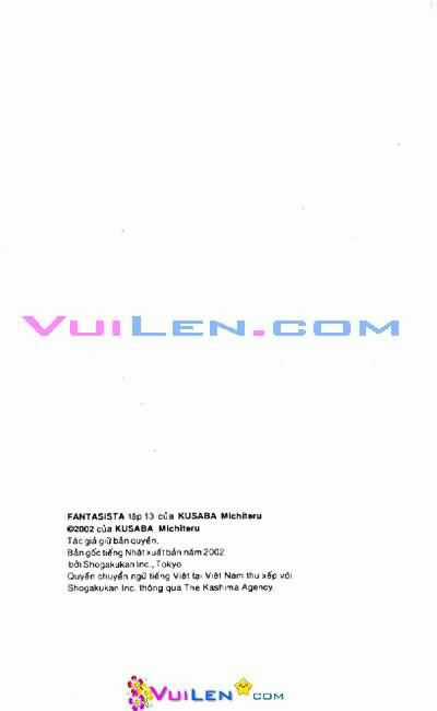 Vũ điệu trên sân cỏ - Fantasista Chapter 13 trang 2