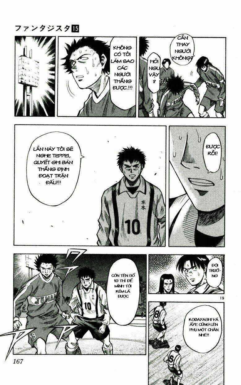 Vũ điệu trên sân cỏ - Fantasista Chapter 131 trang 18