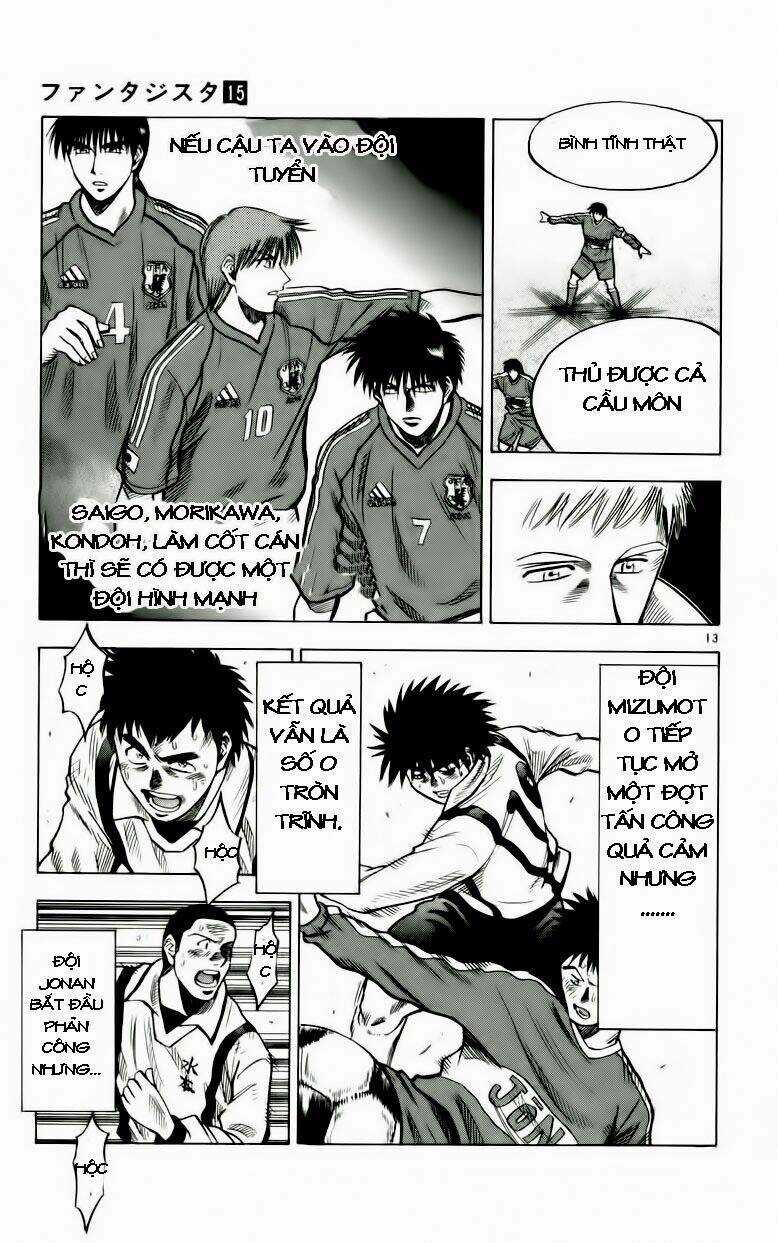 Vũ điệu trên sân cỏ - Fantasista Chapter 132 trang 13