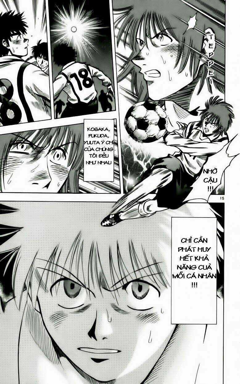 Vũ điệu trên sân cỏ - Fantasista Chapter 132 trang 15