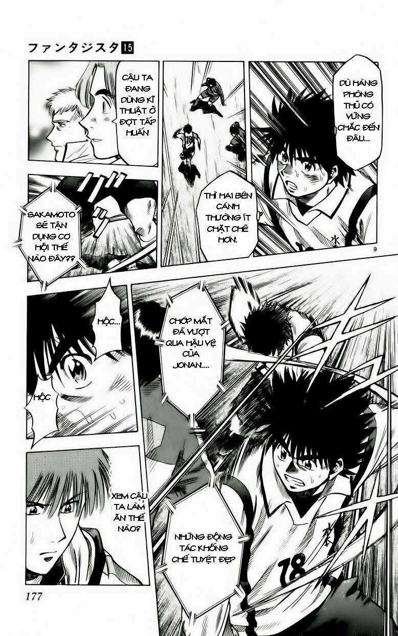 Vũ điệu trên sân cỏ - Fantasista Chapter 132 trang 9