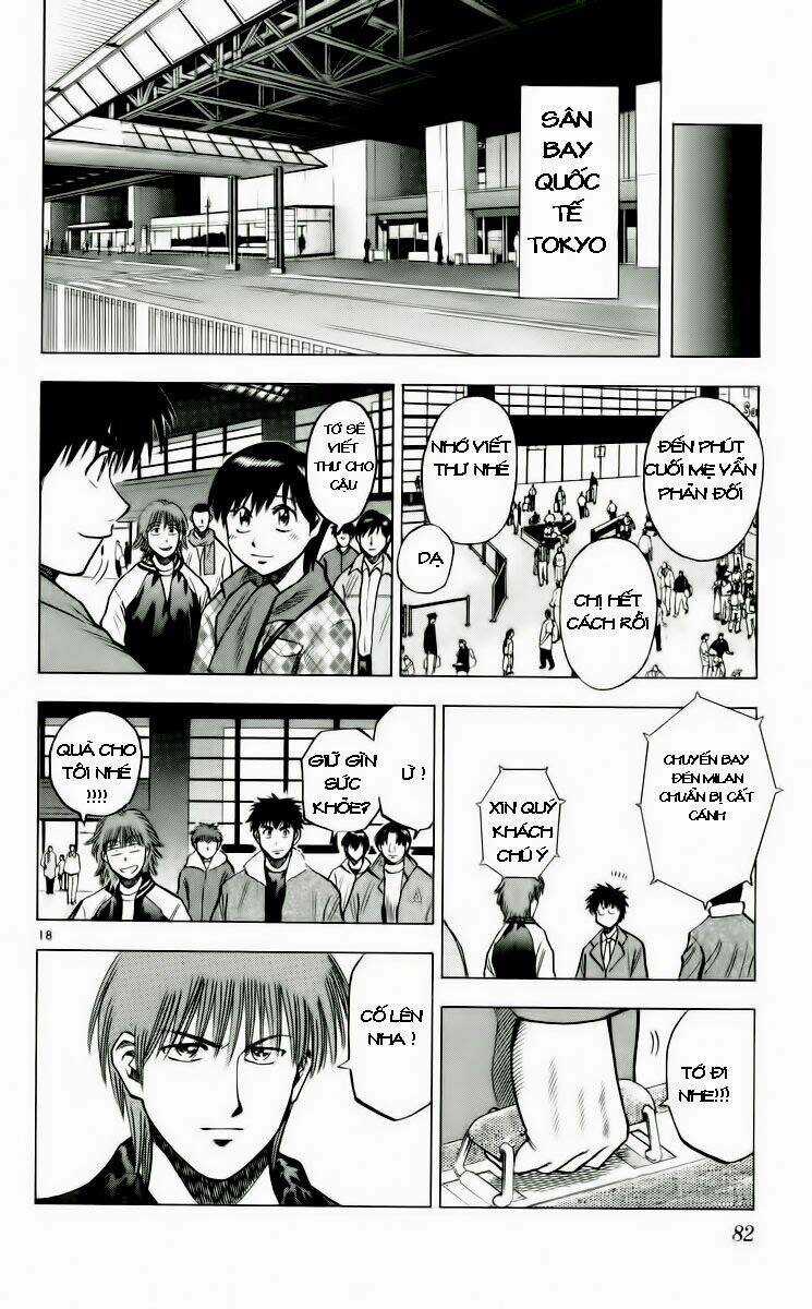 Vũ điệu trên sân cỏ - Fantasista Chapter 136 trang 17