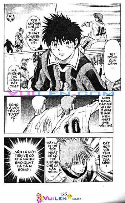 Vũ điệu trên sân cỏ - Fantasista Chapter 14 trang 55