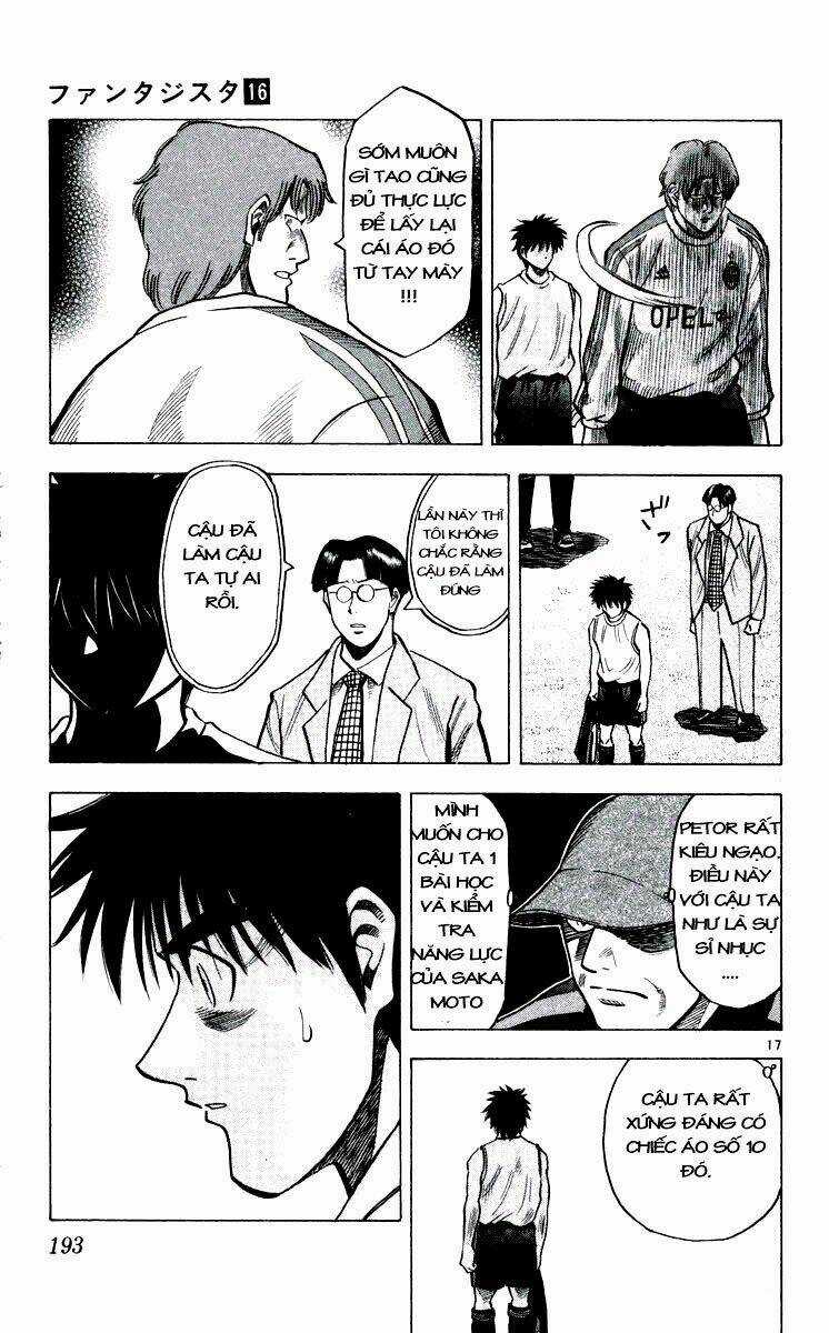 Vũ điệu trên sân cỏ - Fantasista Chapter 141 trang 16