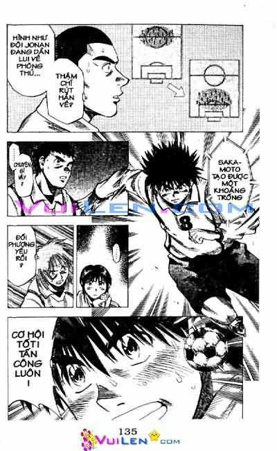 Vũ điệu trên sân cỏ - Fantasista Chapter 15 trang 136