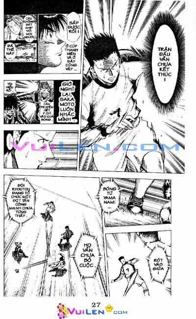 Vũ điệu trên sân cỏ - Fantasista Chapter 15 trang 27