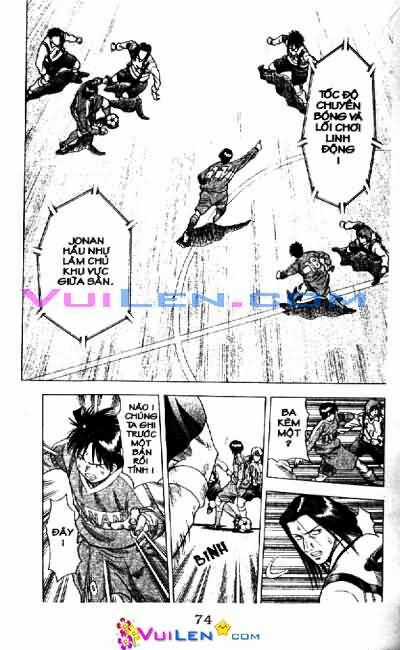 Vũ điệu trên sân cỏ - Fantasista Chapter 15 trang 74