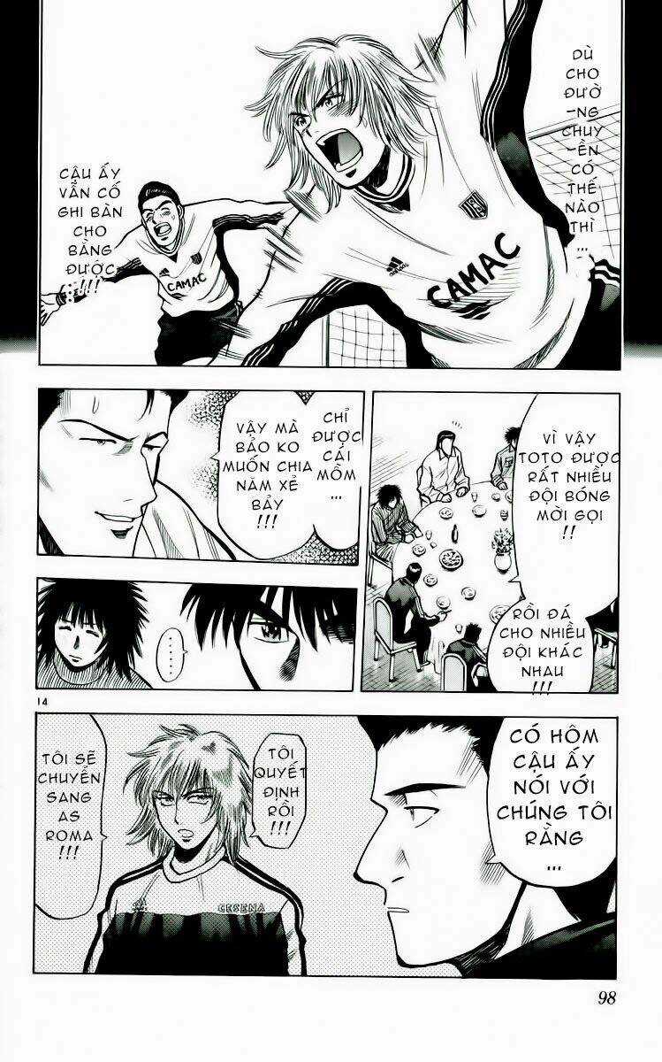 Vũ điệu trên sân cỏ - Fantasista Chapter 155 trang 13