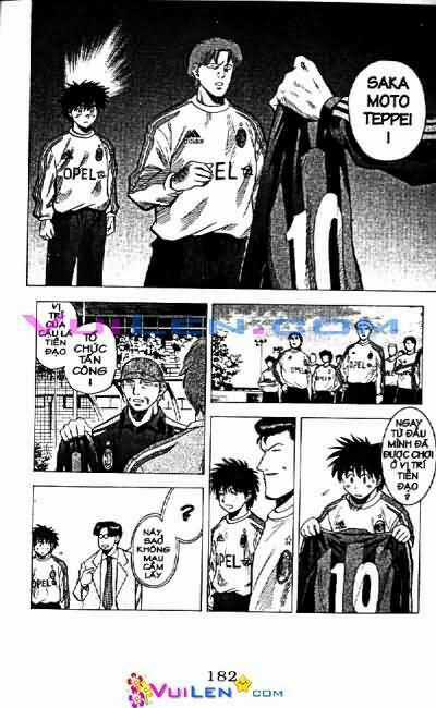 Vũ điệu trên sân cỏ - Fantasista Chapter 16 trang 184