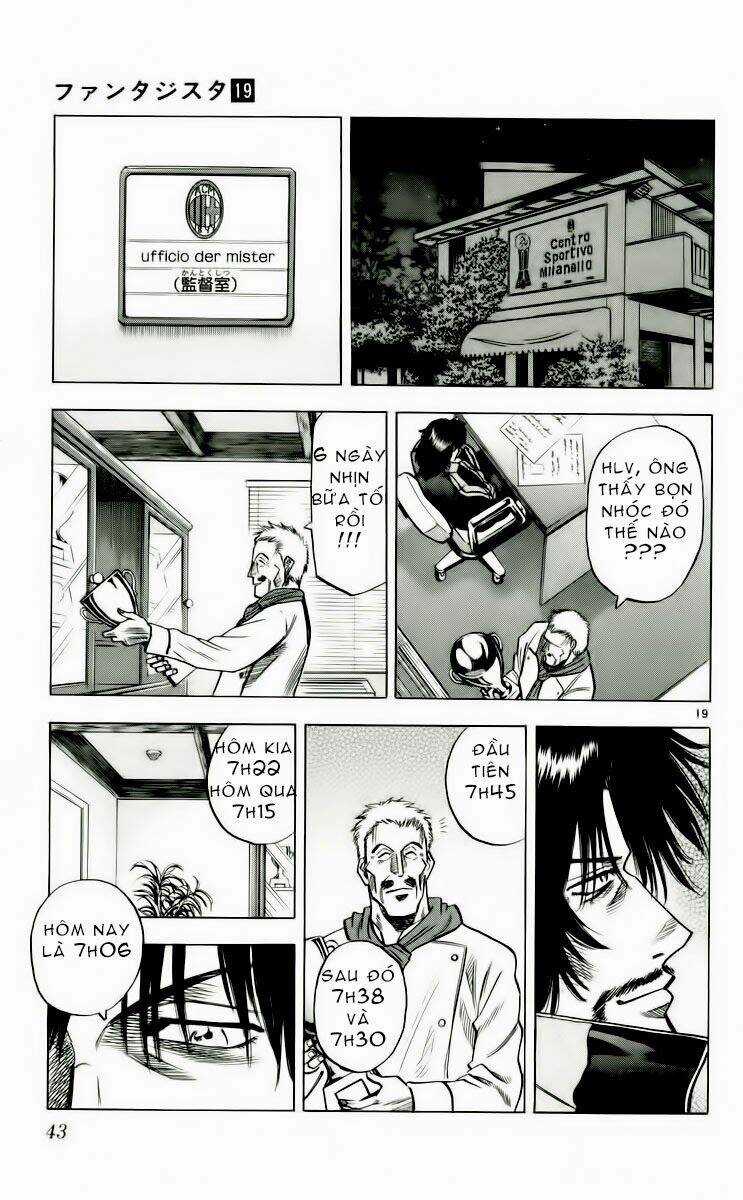 Vũ điệu trên sân cỏ - Fantasista Chapter 161 trang 18