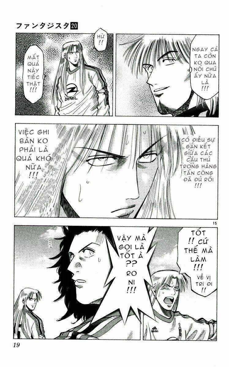 Vũ điệu trên sân cỏ - Fantasista Chapter 168 trang 19