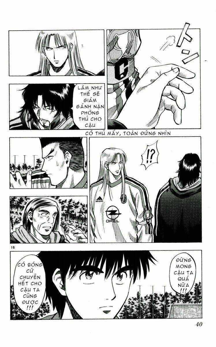 Vũ điệu trên sân cỏ - Fantasista Chapter 169 trang 15