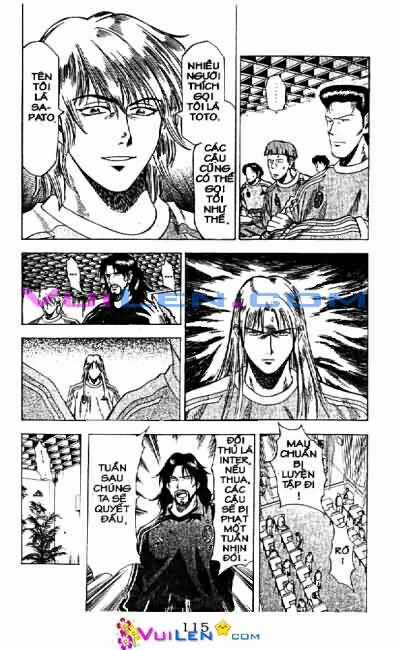 Vũ điệu trên sân cỏ - Fantasista Chapter 17 trang 115