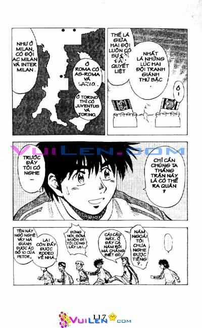 Vũ điệu trên sân cỏ - Fantasista Chapter 17 trang 117