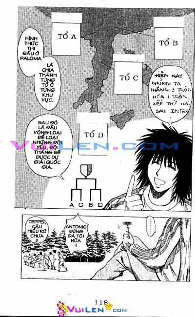 Vũ điệu trên sân cỏ - Fantasista Chapter 17 trang 118