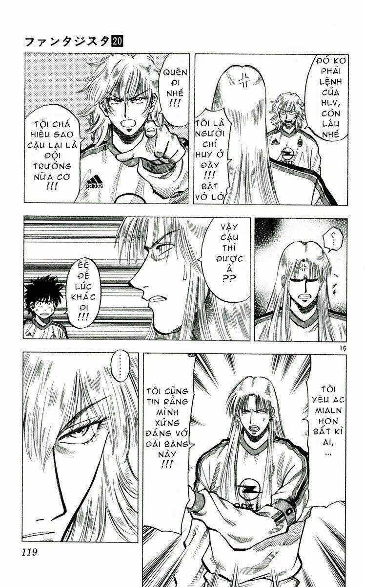 Vũ điệu trên sân cỏ - Fantasista Chapter 173 trang 14