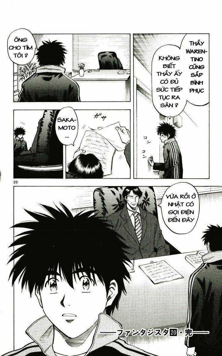 Vũ điệu trên sân cỏ - Fantasista Chapter 176 trang 19