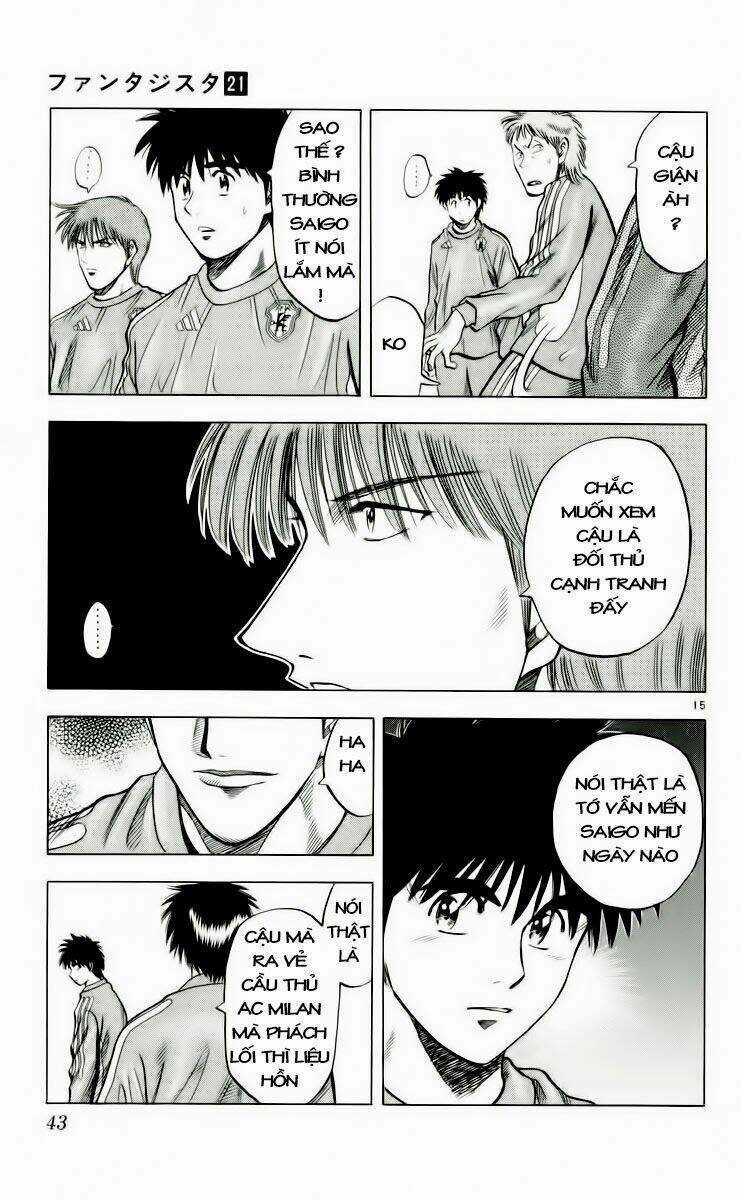 Vũ điệu trên sân cỏ - Fantasista Chapter 179 trang 14