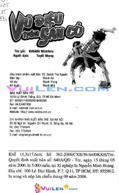 Vũ điệu trên sân cỏ - Fantasista Chapter 18 trang 186