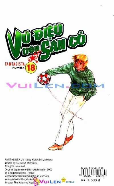 Vũ điệu trên sân cỏ - Fantasista Chapter 18 trang 187