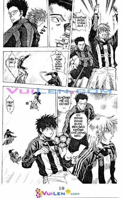 Vũ điệu trên sân cỏ - Fantasista Chapter 18 trang 19