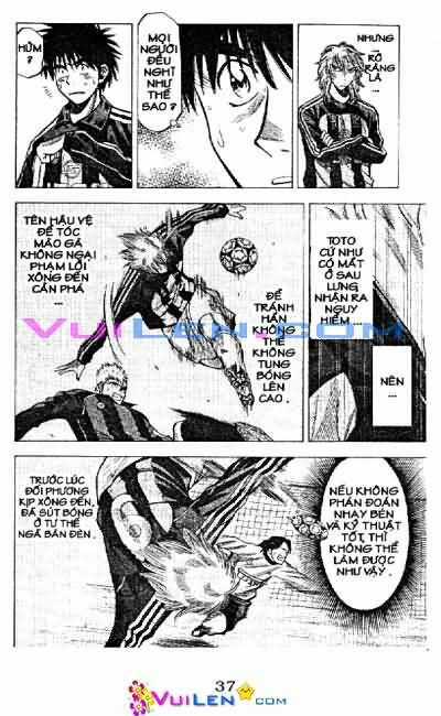 Vũ điệu trên sân cỏ - Fantasista Chapter 18 trang 38