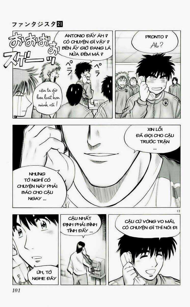 Vũ điệu trên sân cỏ - Fantasista Chapter 182 trang 12