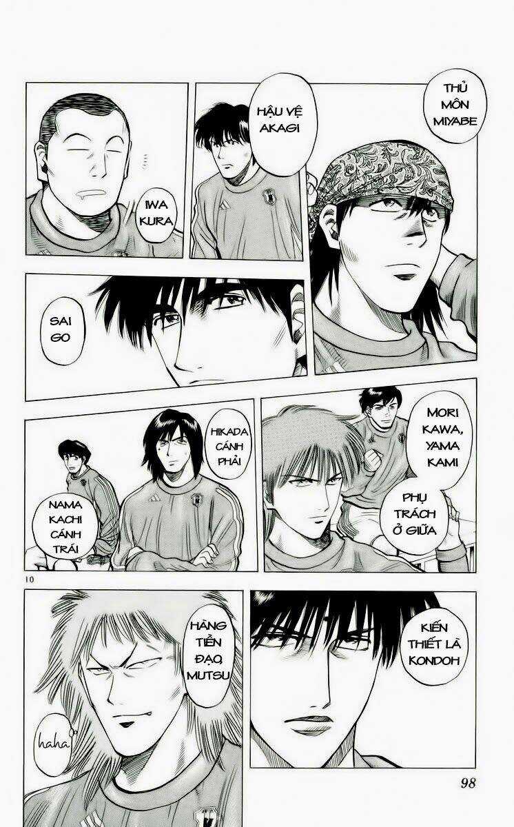 Vũ điệu trên sân cỏ - Fantasista Chapter 182 trang 9