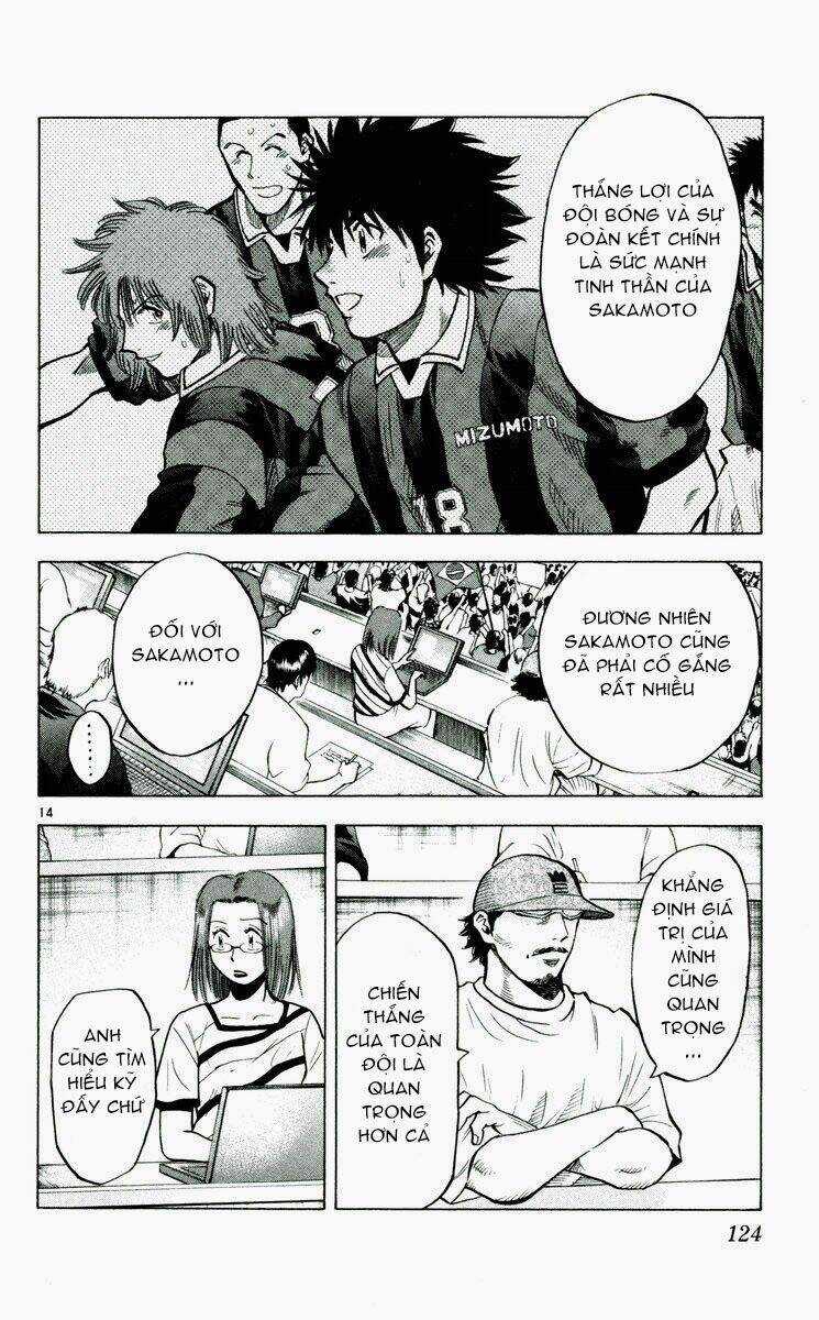 Vũ điệu trên sân cỏ - Fantasista Chapter 192 trang 13