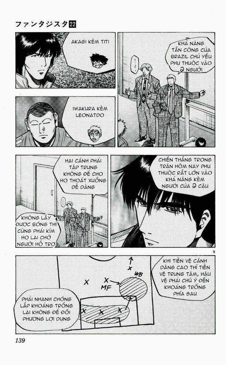 Vũ điệu trên sân cỏ - Fantasista Chapter 193 trang 8