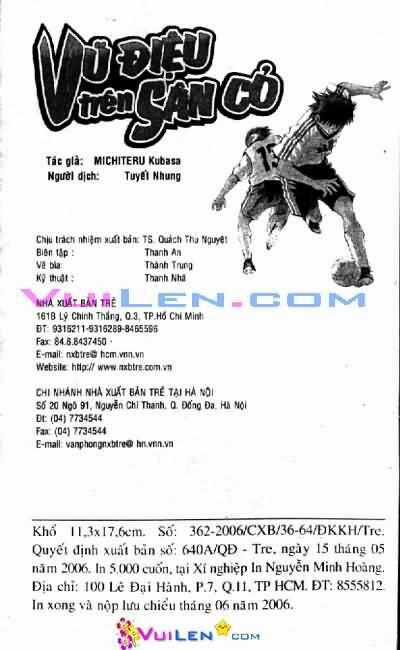 Vũ điệu trên sân cỏ - Fantasista Chapter 2 trang 187