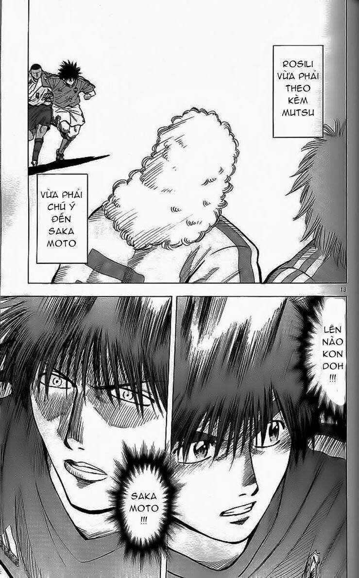 Vũ điệu trên sân cỏ - Fantasista Chapter 202 trang 12