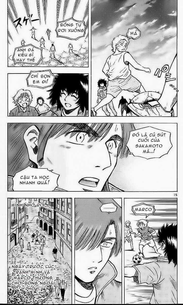 Vũ điệu trên sân cỏ - Fantasista Chapter 205 trang 17